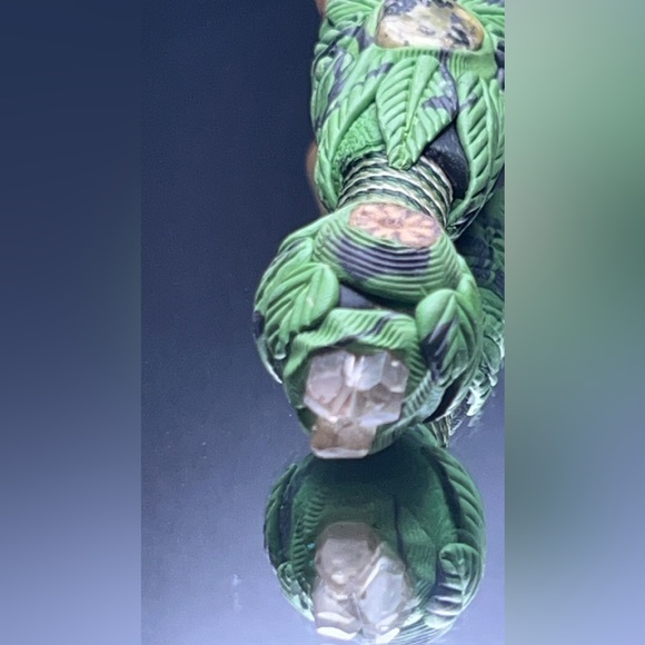 Kuripe – Waxed String Large Bamboo - Reiki Infused, Self- Applicator - Picture 7 of 9